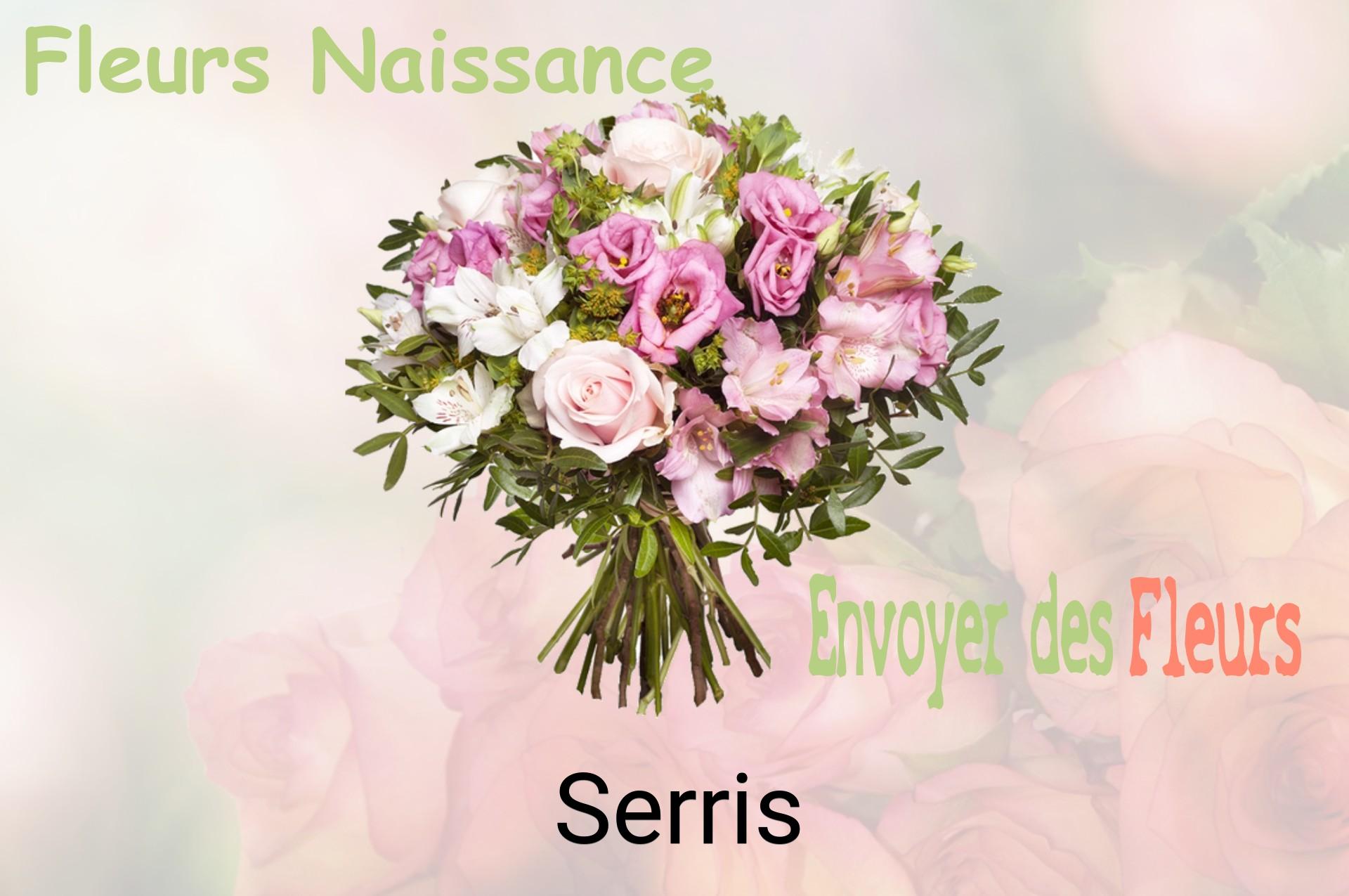 Bouquet de fleurs de naissance livré à Serris